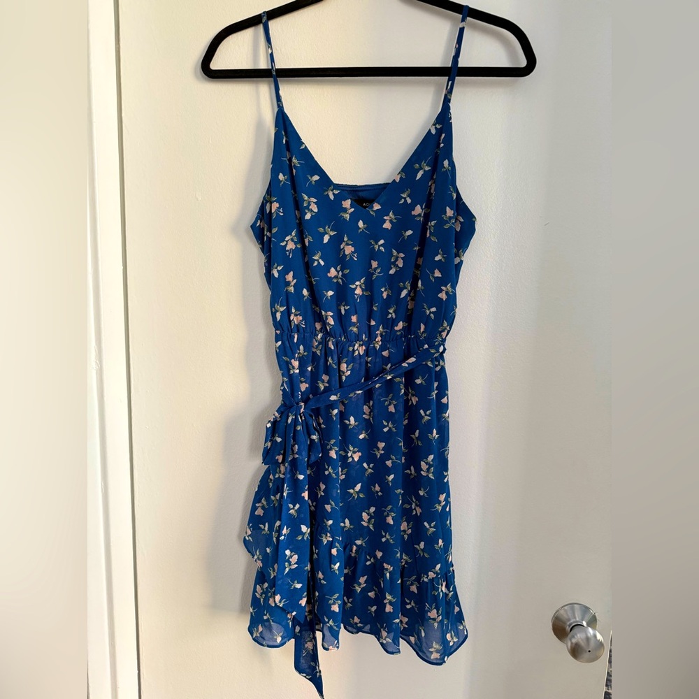 Blue floral dress by Aqua